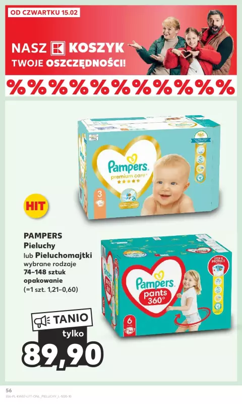 huggies pieluchy kaufland