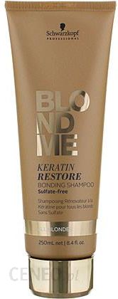 schwarzkopf blondme keratynowy szampon wzmacniający wiązania opinie