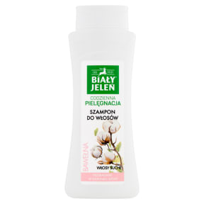 biały jeleń hipoalergiczny szampon z czystą bawełną 300ml