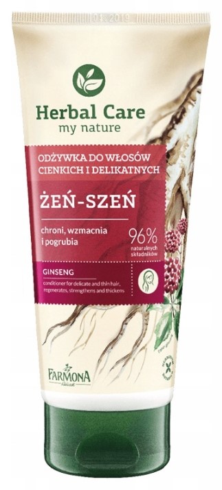 odżywka do włosów herbal care żeń szeń