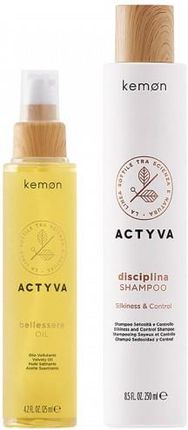 szampon dyscyplinujący do włosów kręconych oraz suchych i kemon