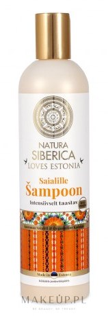 regenerujący szampon do włosów natura siberica loves estonia