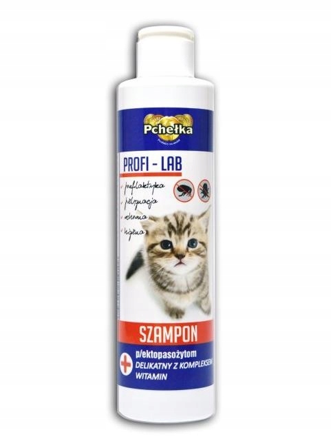 szampon na pchly dla kota
