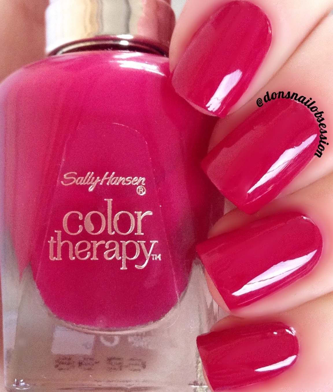 pampered in pink sally hansen