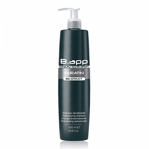 b.app kuracja keratynowa szampon keratynowy do włosów 500ml