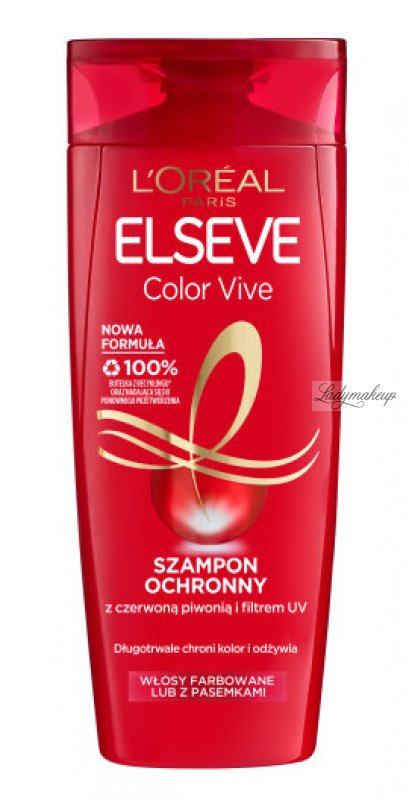 elseve szampon do włosów farbowanych skład