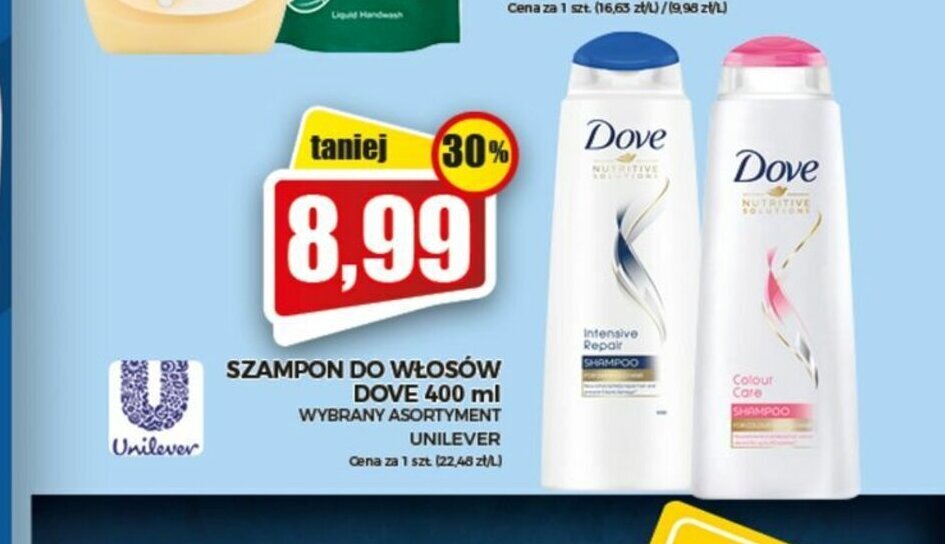 reklama dove szampon