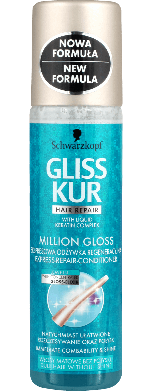 gliss kur million gloss odżywka do włosów