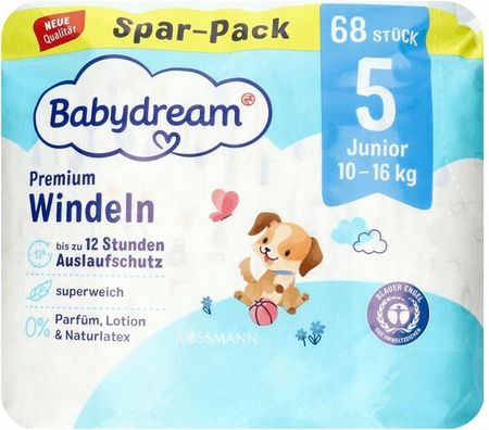 pieluchy jednorazowe babydream newborn