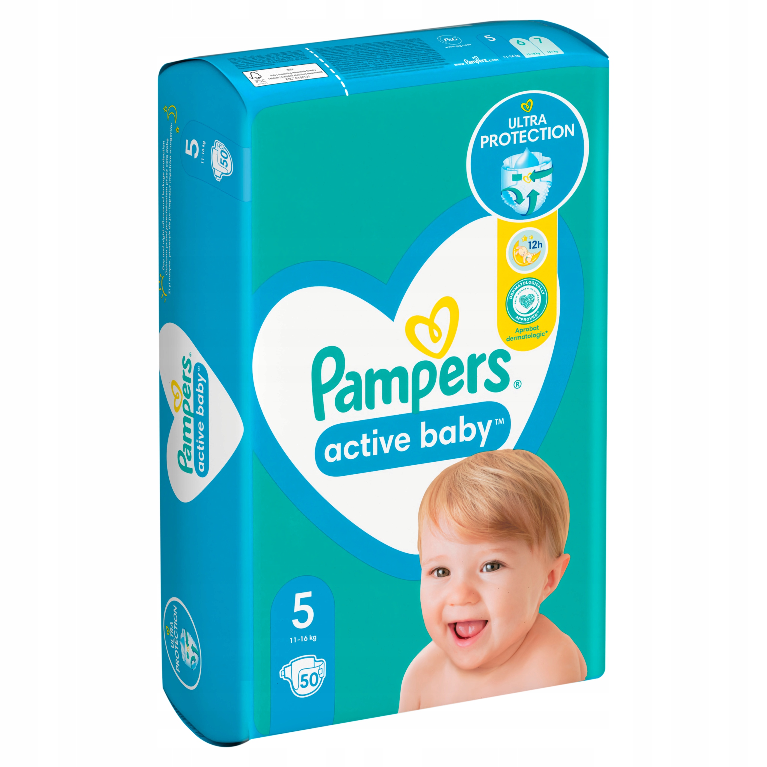 pampers 5 50szt