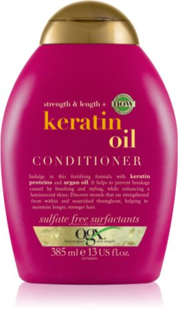 organix keratin oil odżywka do włosów keratyna