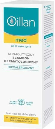 oillan med+ keratolityczny szampon dermatologiczny 150 ml opinie