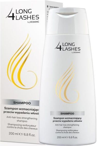 oceanic long 4 lashes szampon przeciwłupieżowy wzmacniający włosy