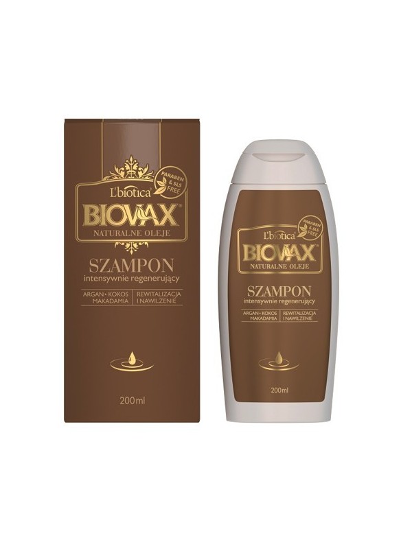 biovax szampon argan zloto