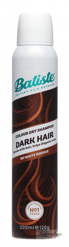 suchy szampon batiste dry dla brunetwk