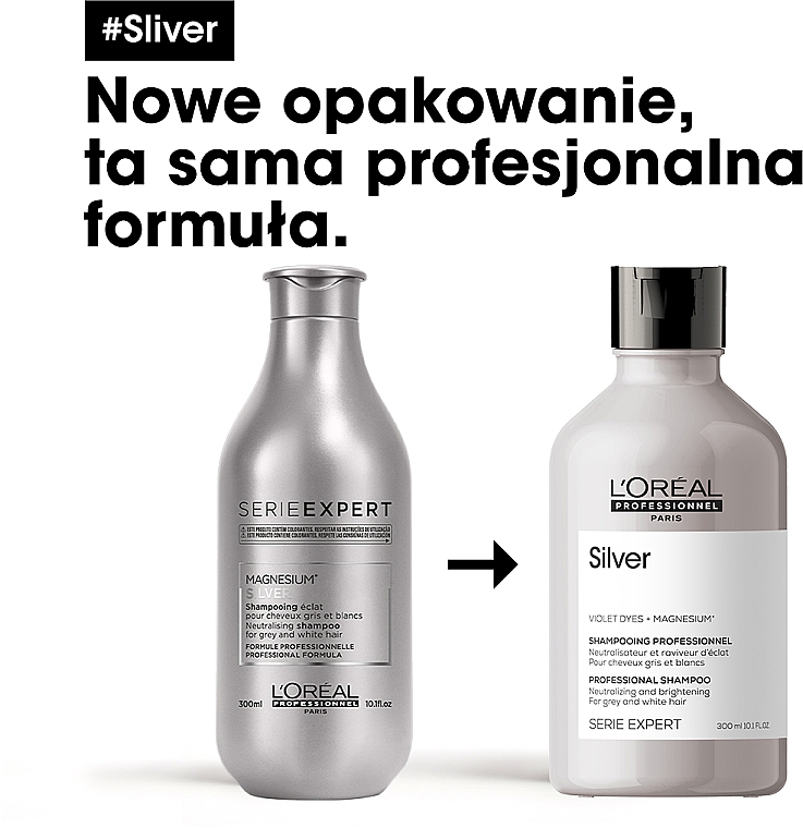 szampon loreal professionnel magnesium silver