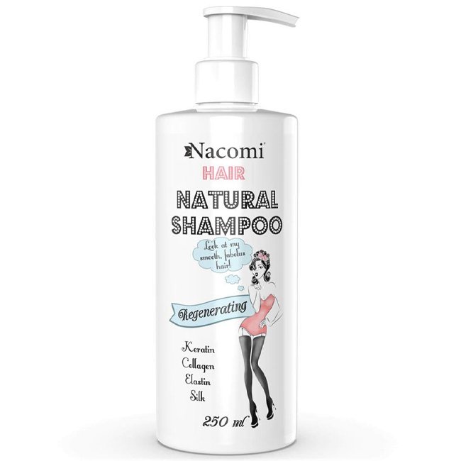 nacomi szampon wzmacniający z olejkiem arganowym 250ml skład