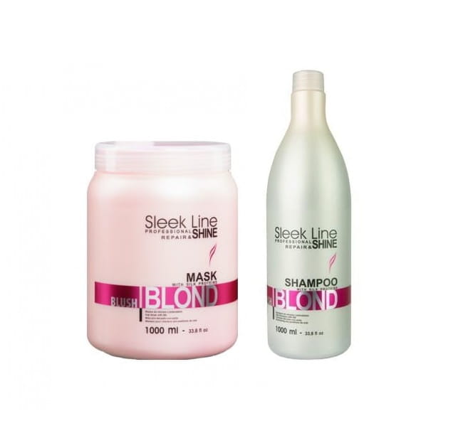 sleek line szampon blond rozowy blig