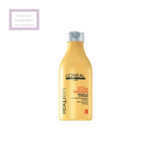 loreal solar sublime szampon sun słońce filtr uv