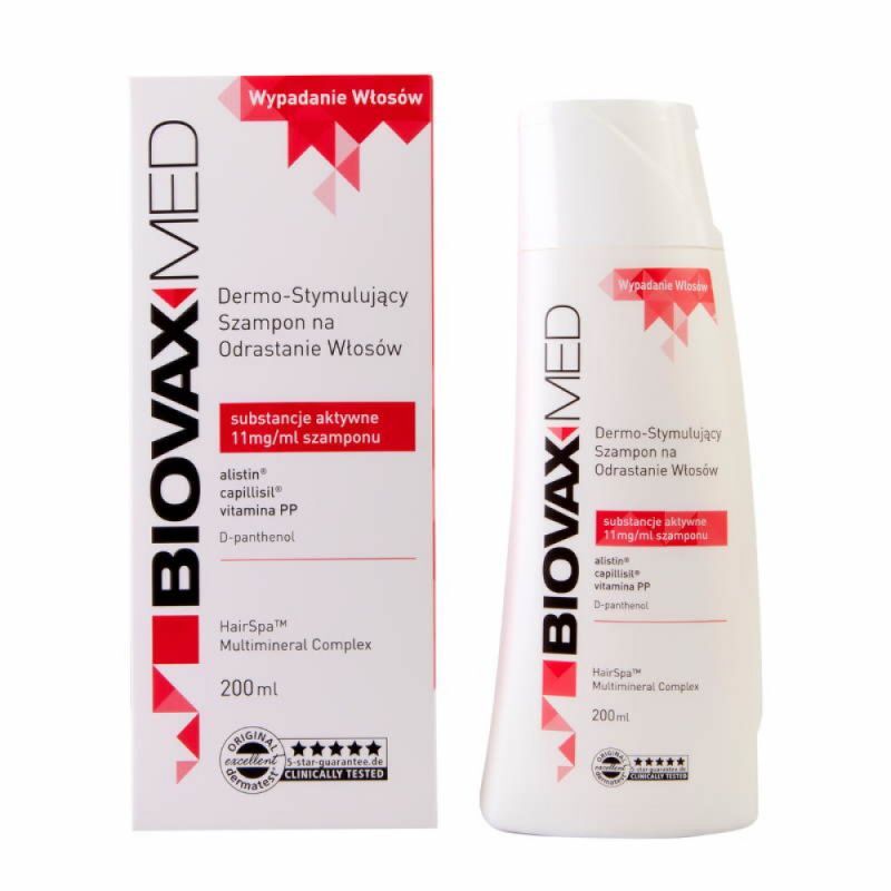 biovaxmed łupież suchy szampon