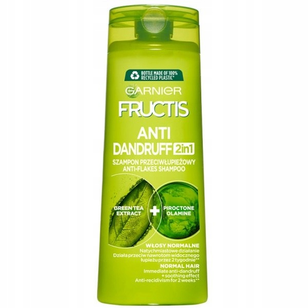 garnier fructis szampon przeciwłupieżowy szampon 2w1 na ł