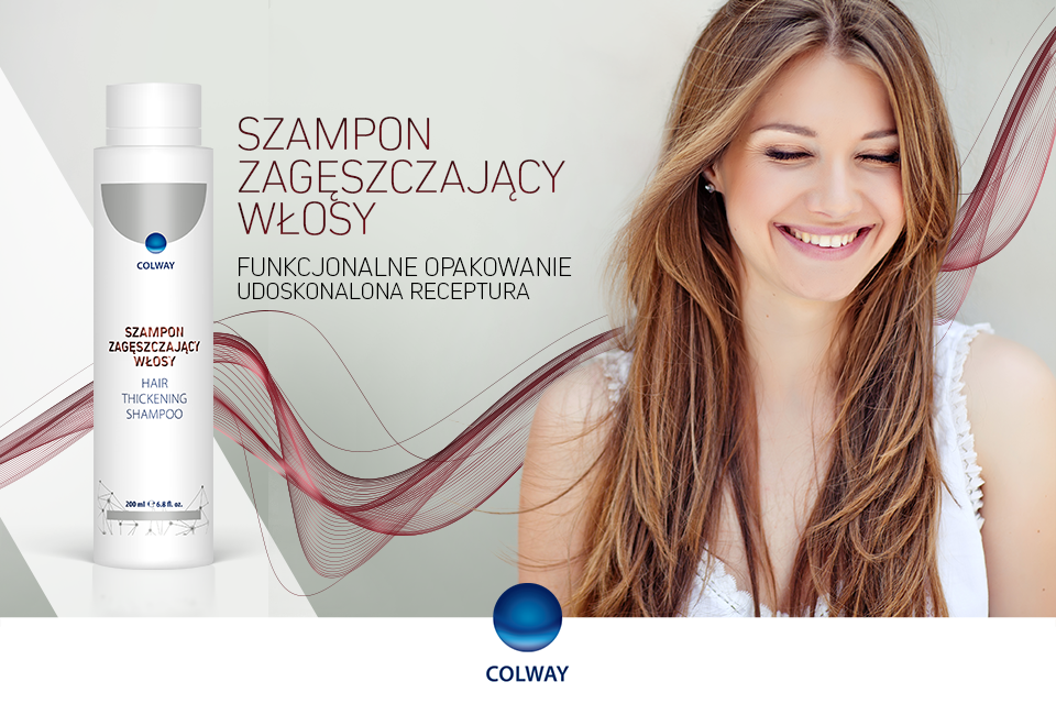 szampon zagęszczający włosy colway 200ml