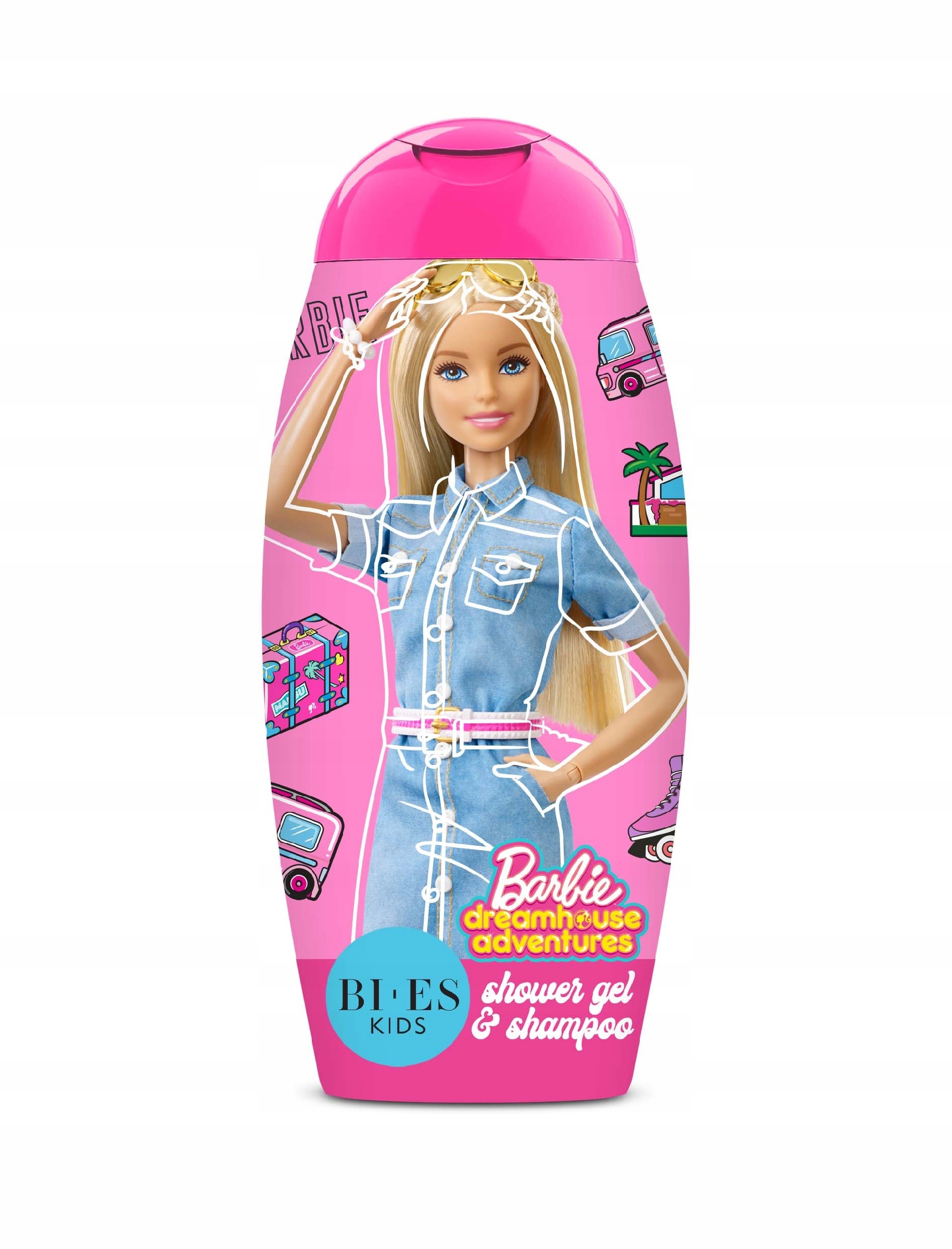 bi-es szampon i żel pod prysznic 2w1 barbie fashion