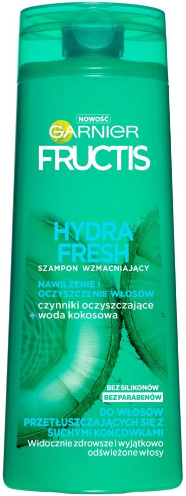 garnier fructis bez silikonow szampon