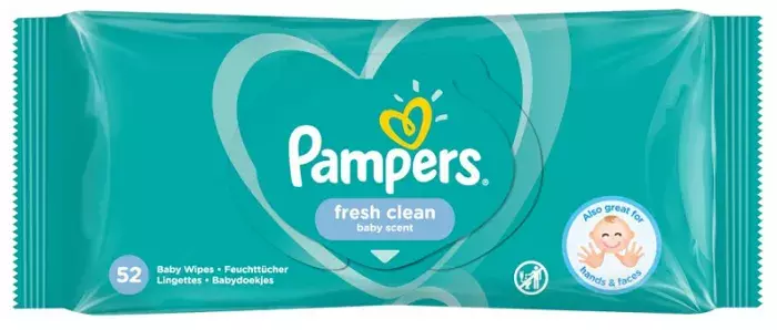 chusteczki pampers fres