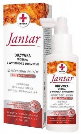 jantar odżywka do włosów na gorąco