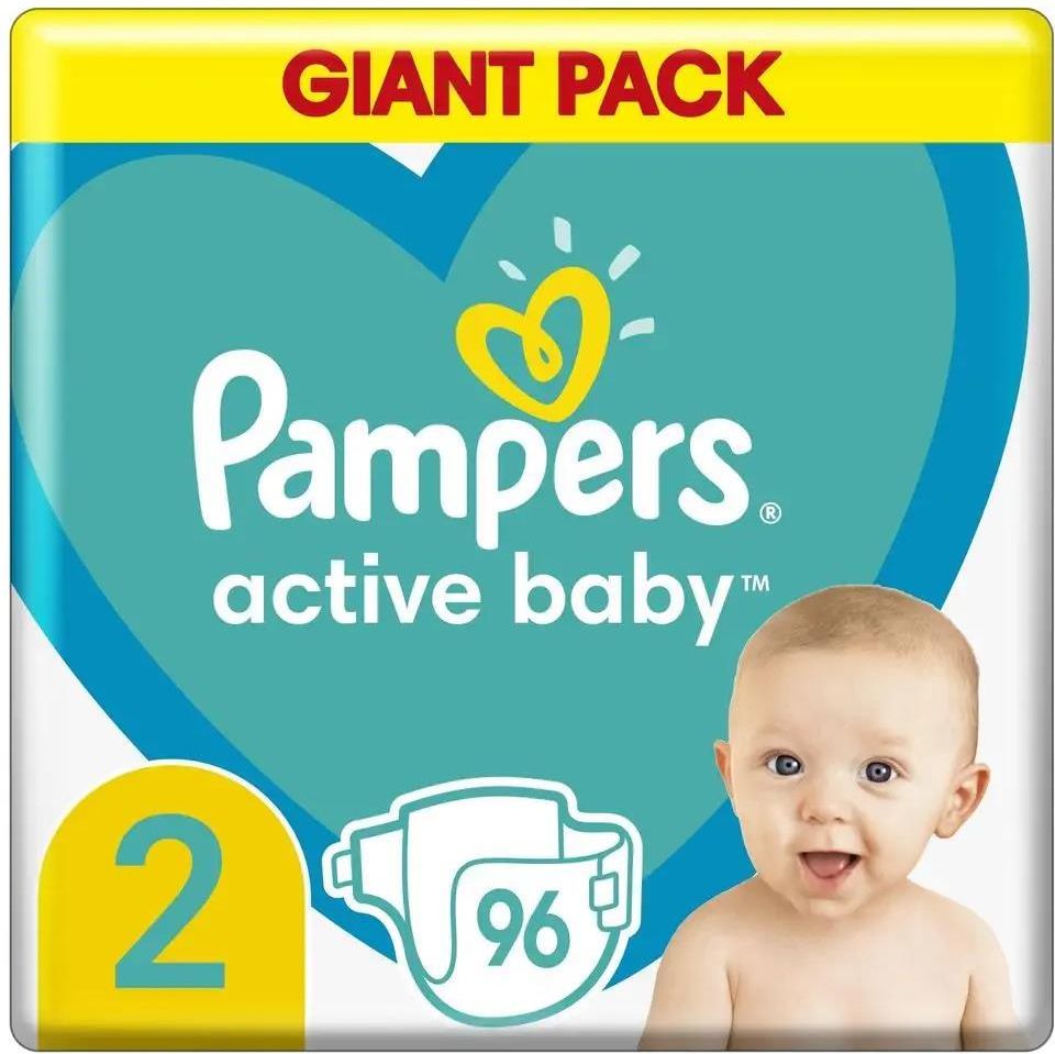 pieluchy pampers active baby mega box