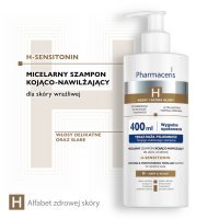pharmaceris h sensitonin szampon micelarny kojąco-nawilżający do skóry wrażliwej