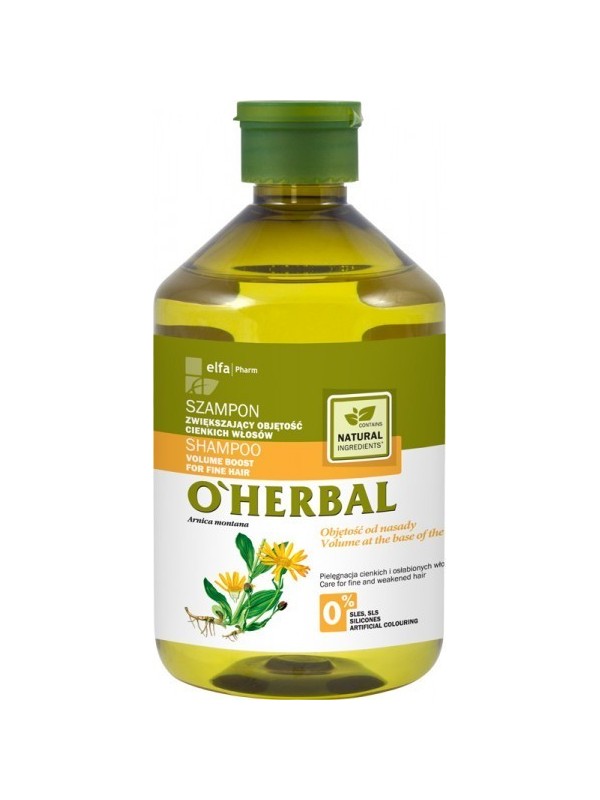 herbal szampon objetosc