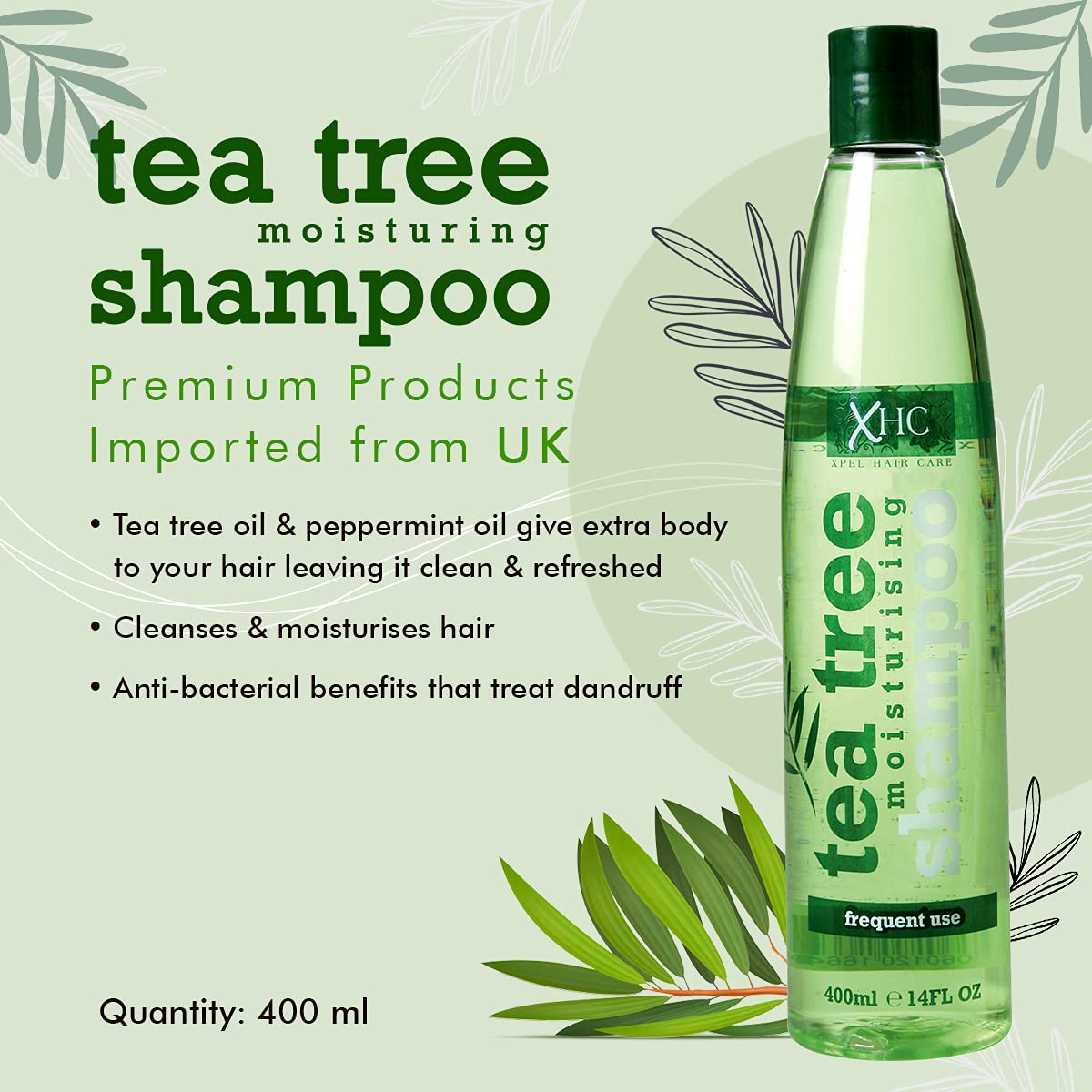xpel tea tree herbaciany szampon nawilżający sklad