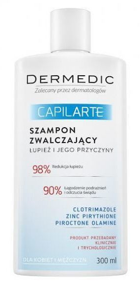 dermedic capilarte szampon zwalczający łupież i jego przyczyny skład