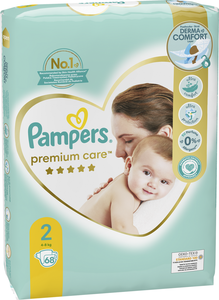 pieluchy pampers prem care a88