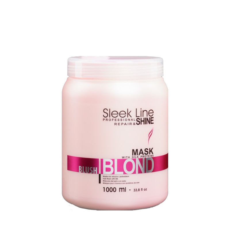 sleek line blond blush szampon i maska