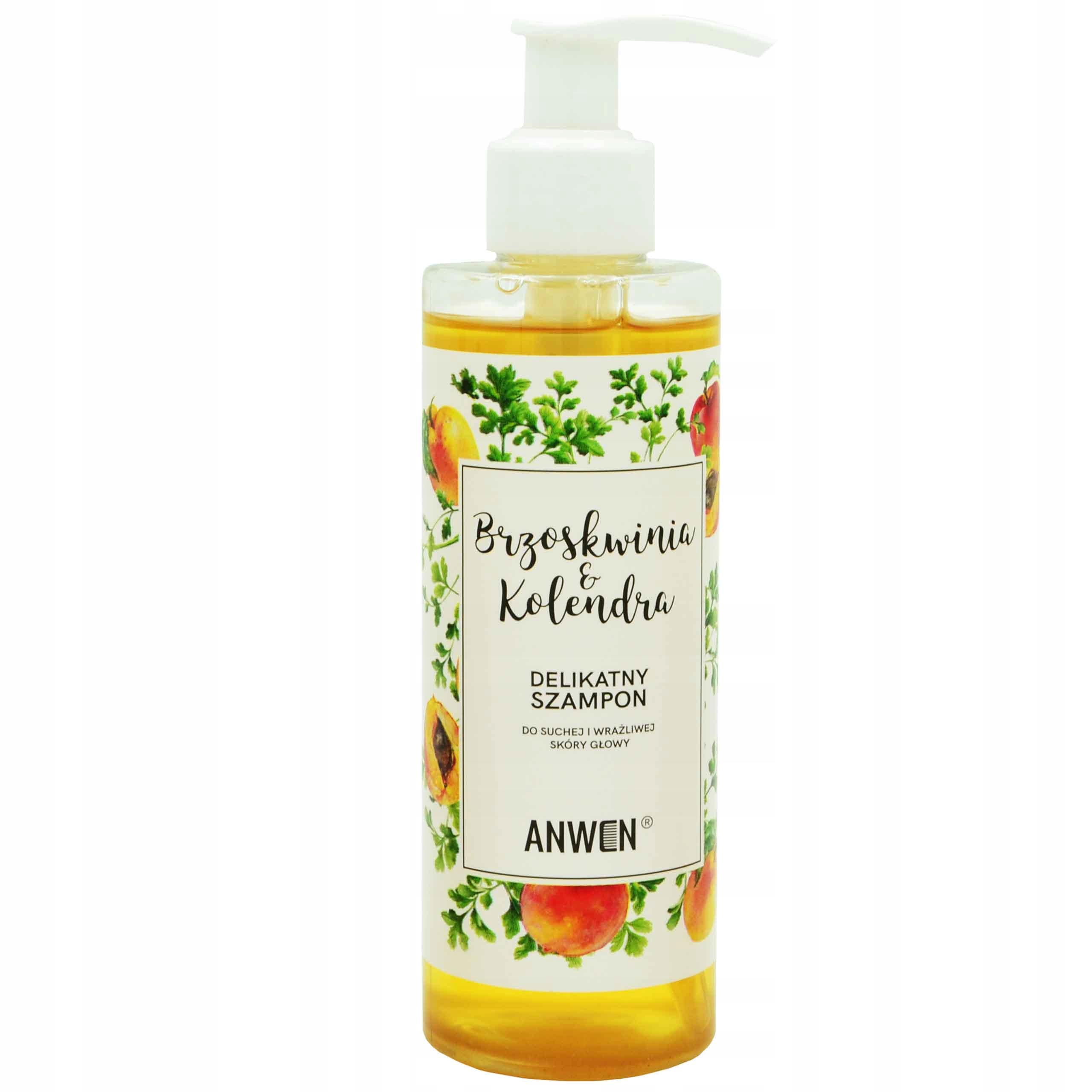 anwen szampon brzoskwinia
