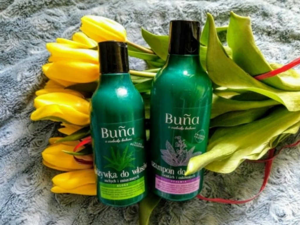 buña szampon do włosów suchych i zniszczonych aloes