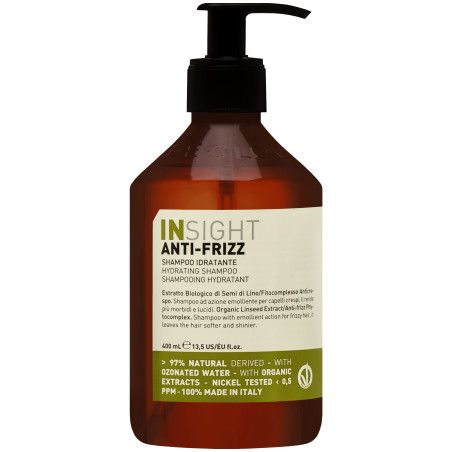 anti-frizz shampoo szampon nawilżający insight 400 ml