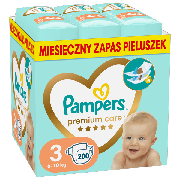 pampers premium care midi 35 zł