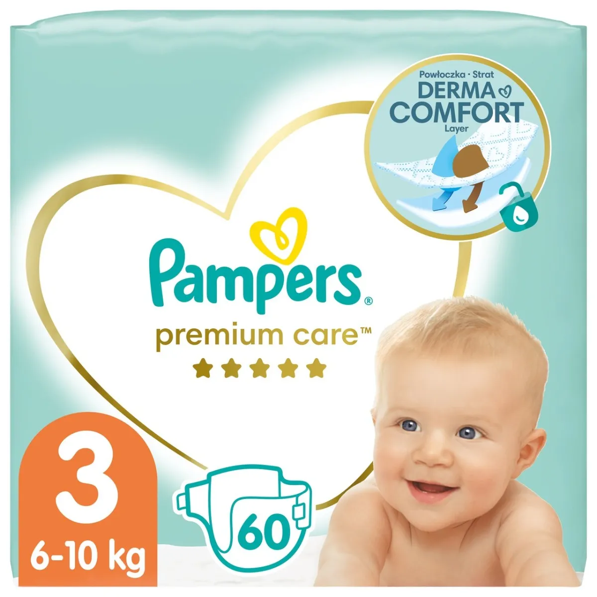 pampers premium care pieluchy rozmiar 1