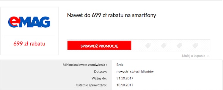 emag kod rabatowy na pieluchomajtki