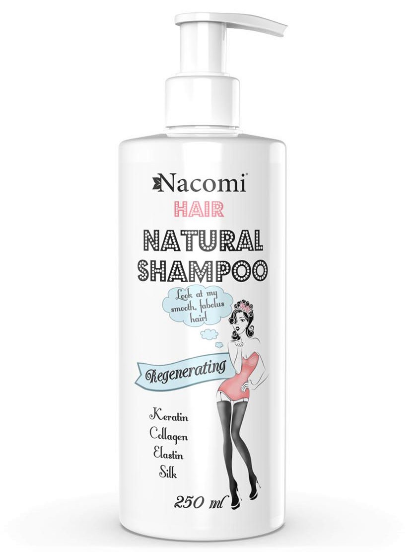 nacomi szampon odżywczo-regenerujący do włosów 250ml