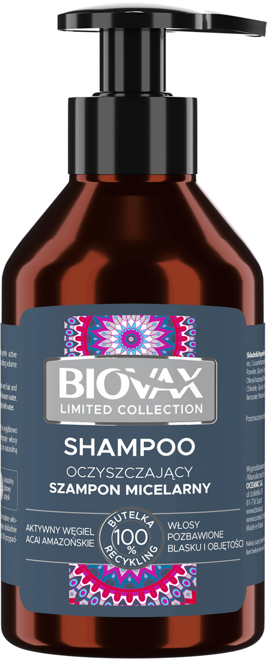 micelarny szampon biovax