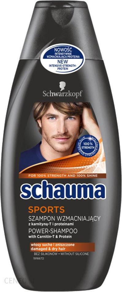 schauma szampon włosów męski antyłupież niemiecki opinie