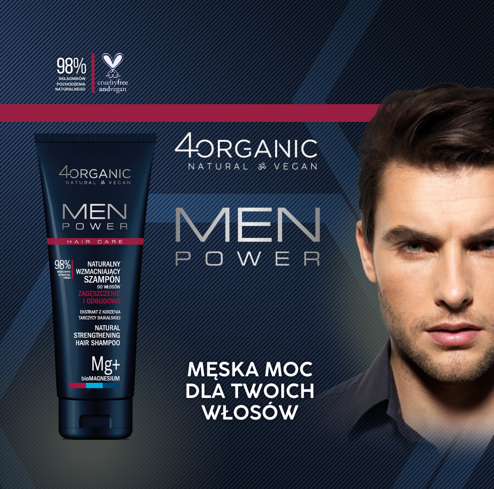 szampon dla mężczyzn reklama
