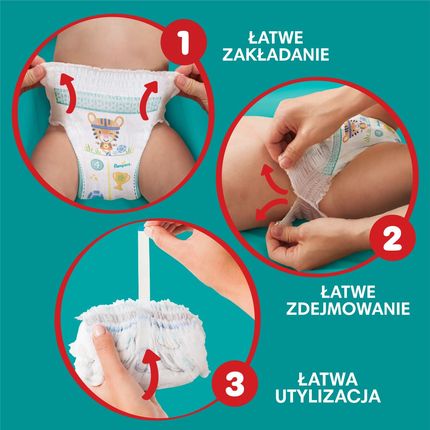 pampers pants 3 jak ubierać