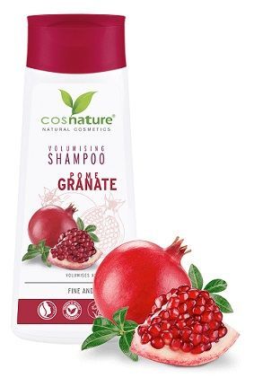 cosnature zwiększający objętość włosów szampon z owocem granatu