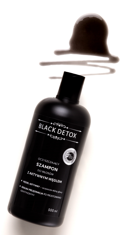 szampon z czarnym weglem